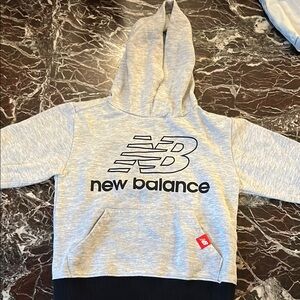 New Balance Kids Gray Hoodie